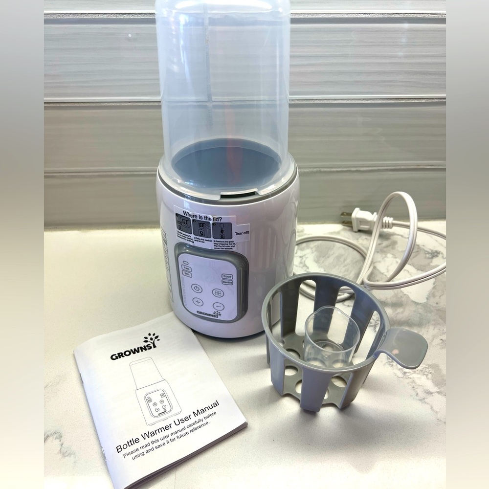 GROWNSY Bottle Warmer - Warmer, Defroster, Sanitizer with Timer